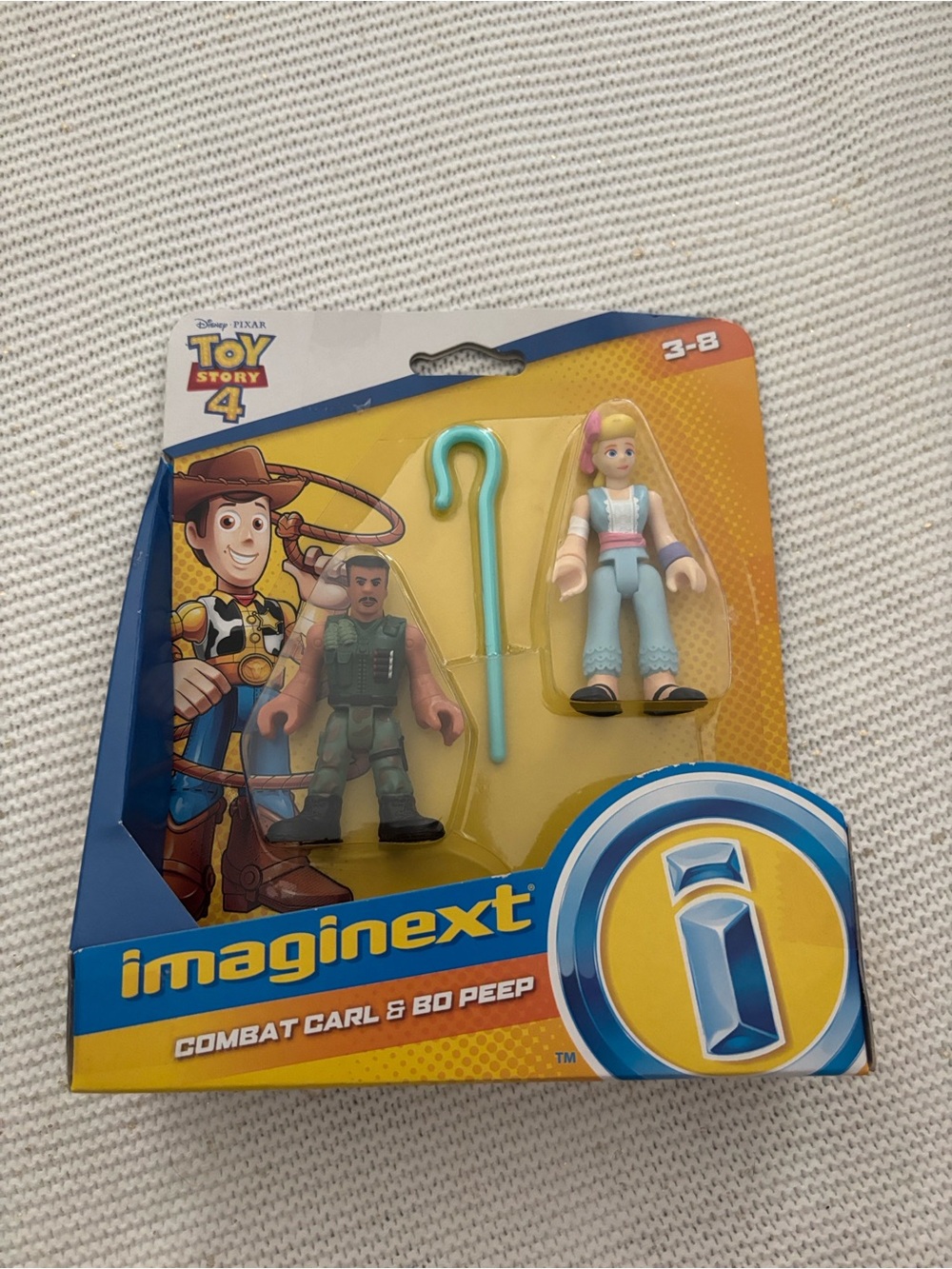 Disney Pixar imaginext Toy Story combat Carl and Bo peep